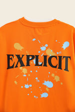 EXPLICIT Abstract relaxed fit sweatshirt thumbnail 7