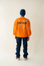 EXPLICIT Abstract relaxed fit sweatshirt thumbnail 3