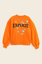 EXPLICIT Abstract relaxed fit sweatshirt thumbnail 6