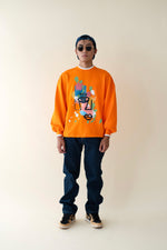EXPLICIT Abstract relaxed fit sweatshirt thumbnail 1