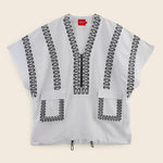 EXPLICIT Aztec Embroidered Kimono with Drawstring thumbnail 5