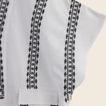 EXPLICIT Aztec Embroidered Kimono with Drawstring thumbnail 9
