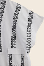 EXPLICIT Aztec Embroidered Kimono with Drawstring thumbnail 9