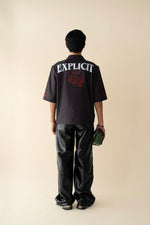 EXPLICIT Tatsu Cuban Collared Shirt thumbnail 3