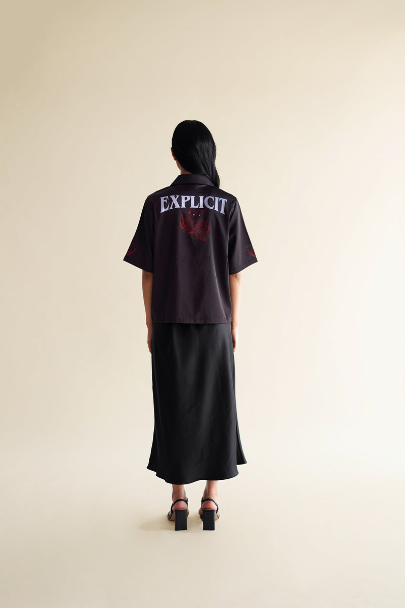 EXPLICIT Tatsu Cuban Collared Shirt 3