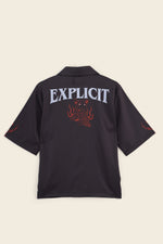 EXPLICIT Tatsu Cuban Collared Shirt thumbnail 5