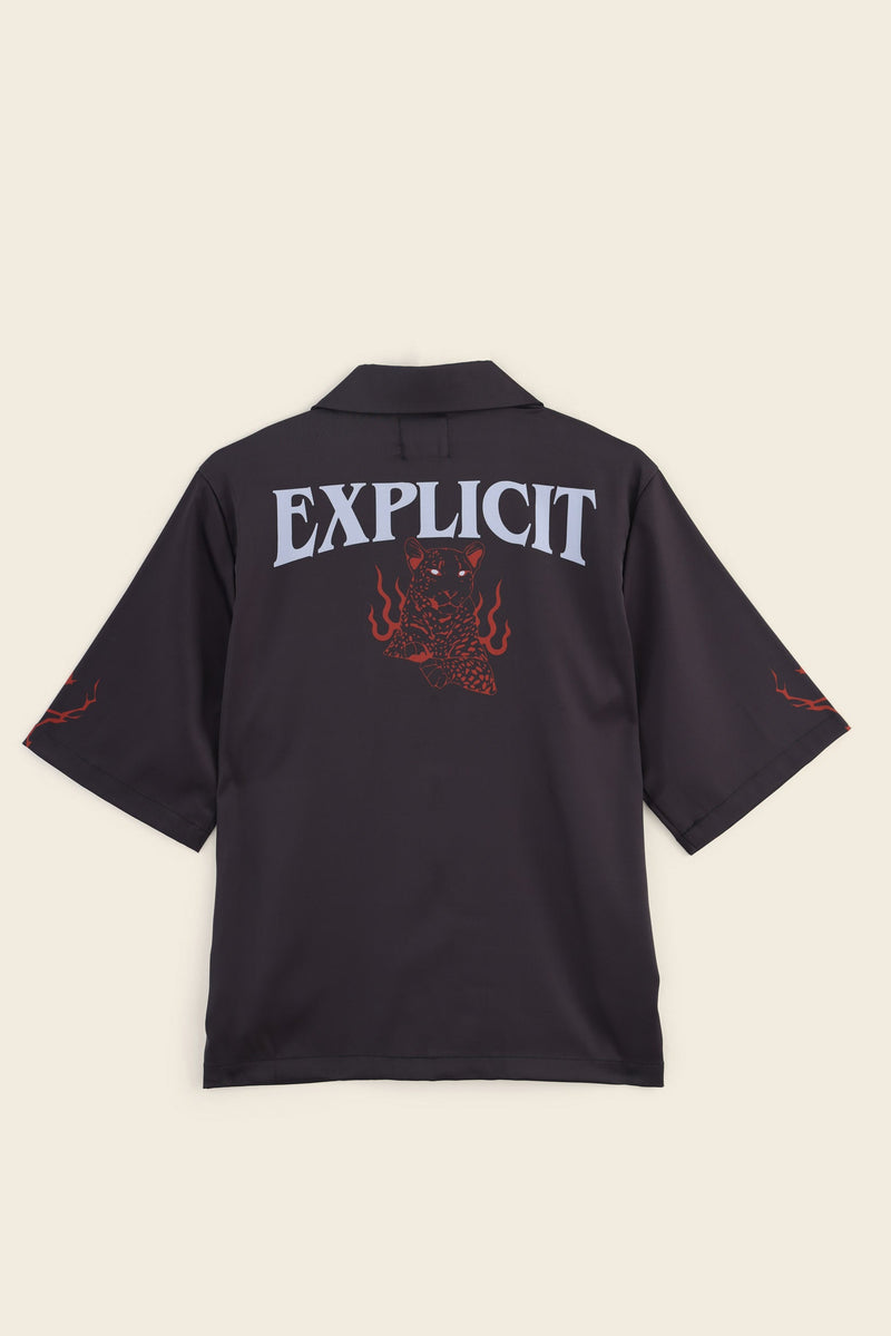 EXPLICIT Tatsu Cuban Collared Shirt 5