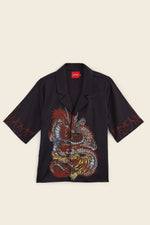 EXPLICIT Tatsu Cuban Collared Shirt thumbnail 4