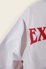 EXPLICIT Frayed denim 3/4th Sleeve Overshirt with pockets thumbnail 8