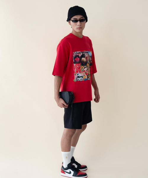 All of Us relaxed-fit tee, men's, back view, EXPLICIT