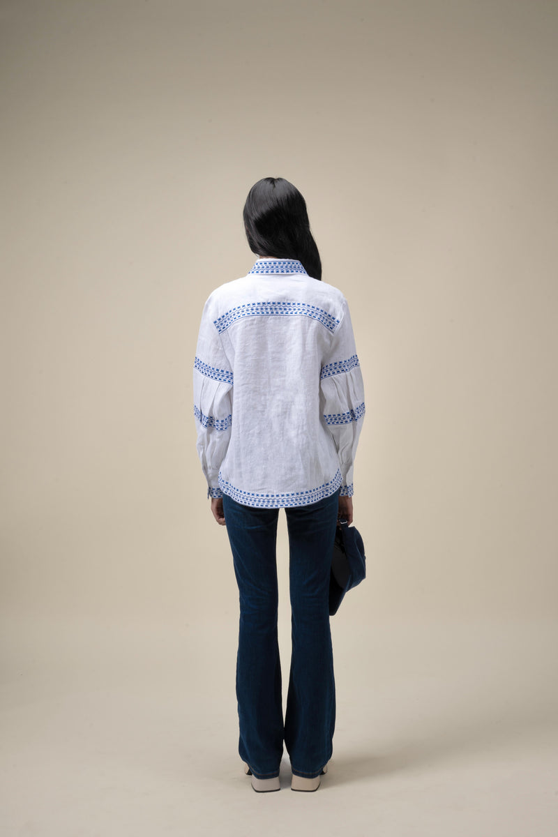 EXPLICIT Freestyle Embroidered Long Sleeve Shirt 3