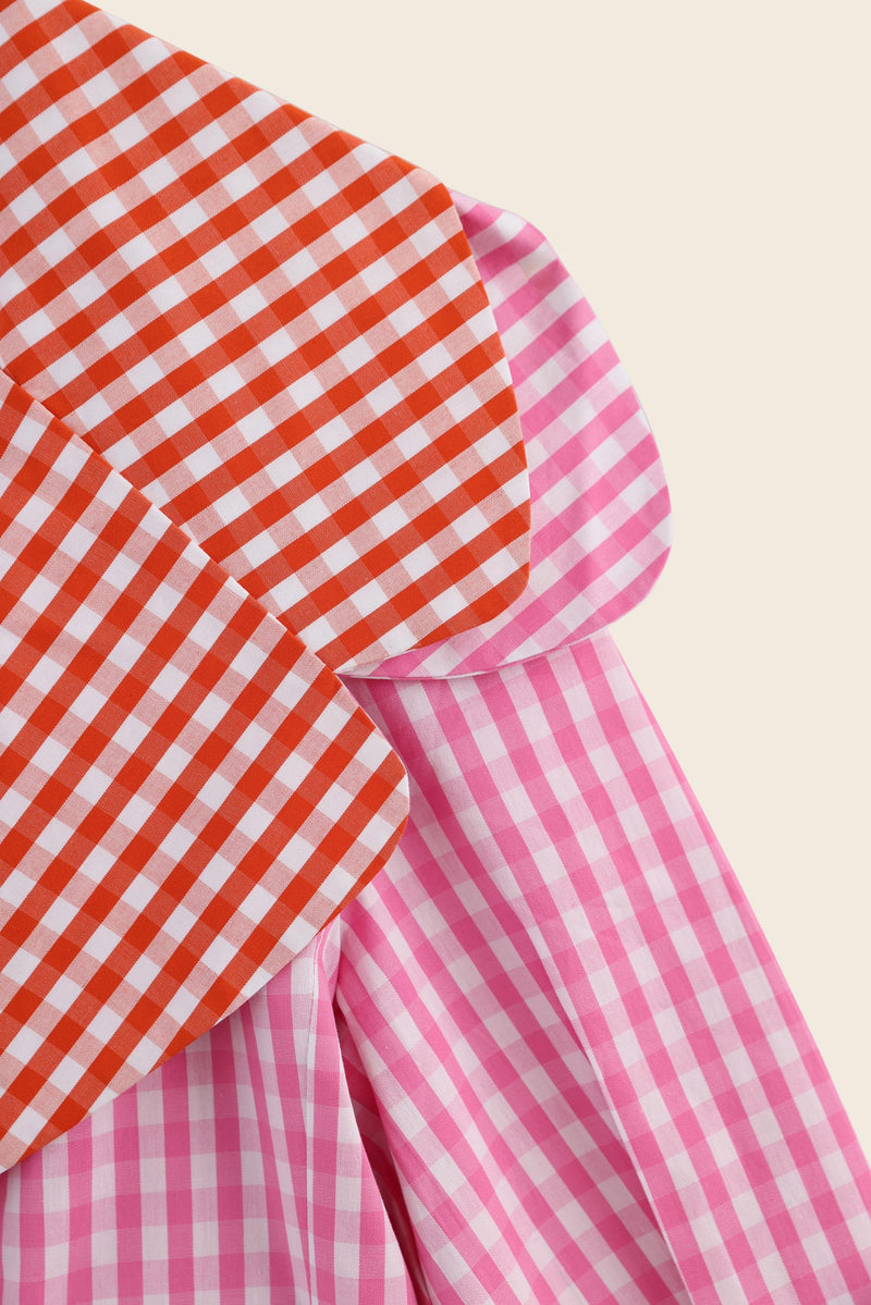 EXPLICIT Gingham Pop Crop Jacket 7