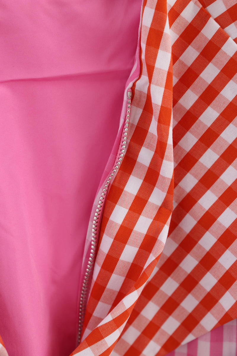 EXPLICIT Gingham Pop Crop Jacket 9