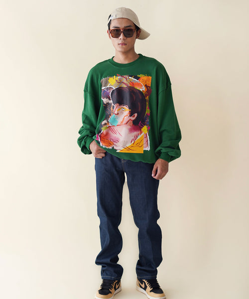 The War Within baggy sweatshirt, unisex, front view, EXPLICIT