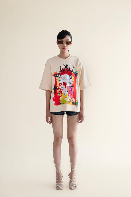 Holy Unholy Soul woman boxy T-shirt