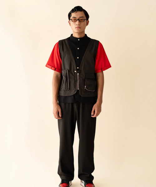 Undo Triad Upper convertible shirt in cotton, men’s, front view – EXPLICIT streetwear UAE, Dubai & Abu Dhabi