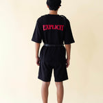 EXPLICIT Undo T-shirt With Detachable Leather Harness thumbnail 6