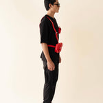 EXPLICIT Undo T-shirt With Detachable Leather Harness thumbnail 2