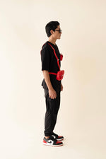 EXPLICIT Undo T-shirt With Detachable Leather Harness thumbnail 2