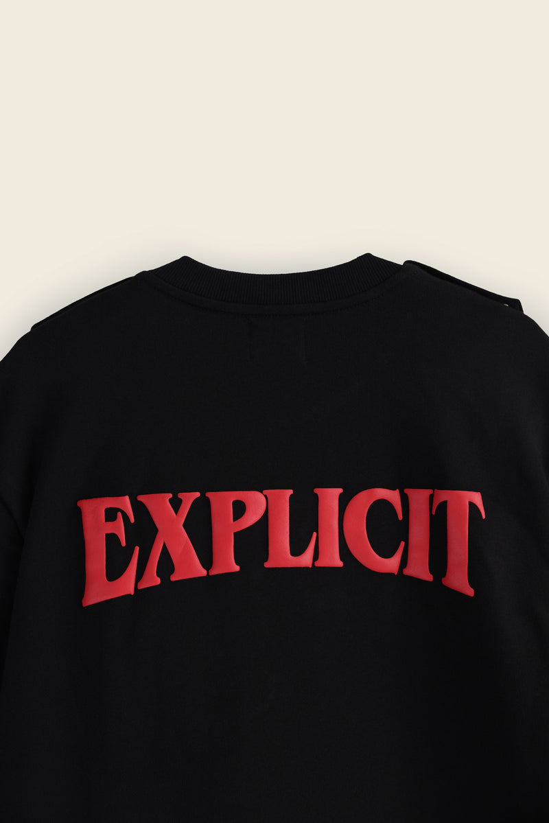 EXPLICIT Undo T-shirt With Detachable Leather Harness 9