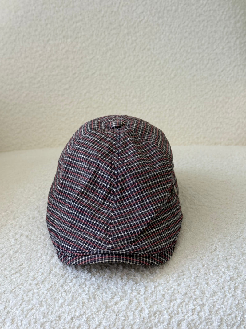 EXPLICIT Plaid Pierre Cardin Flat Cap