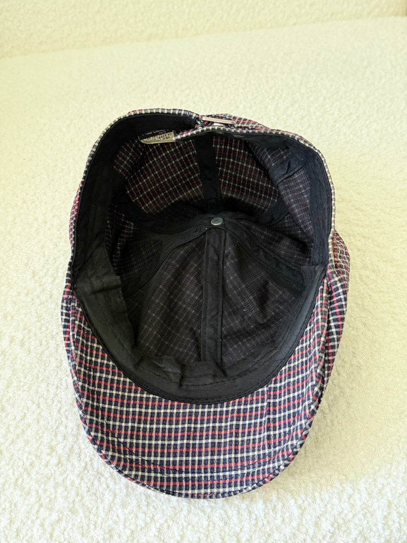 EXPLICIT Plaid Pierre Cardin Flat Cap 3