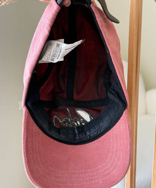 Vintage Cap Pink Corduroy Broken – The Revival Line, EXPLICIT streetwear UAE (1/2)