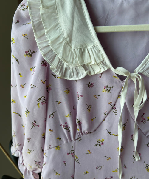 Vintage Dress Lilac — Women – The Revival Line, EXPLICIT streetwear UAE (2/2)