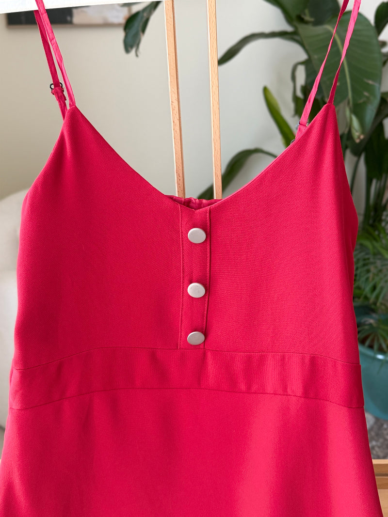 EXPLICIT Red Slip Dress — Women 2