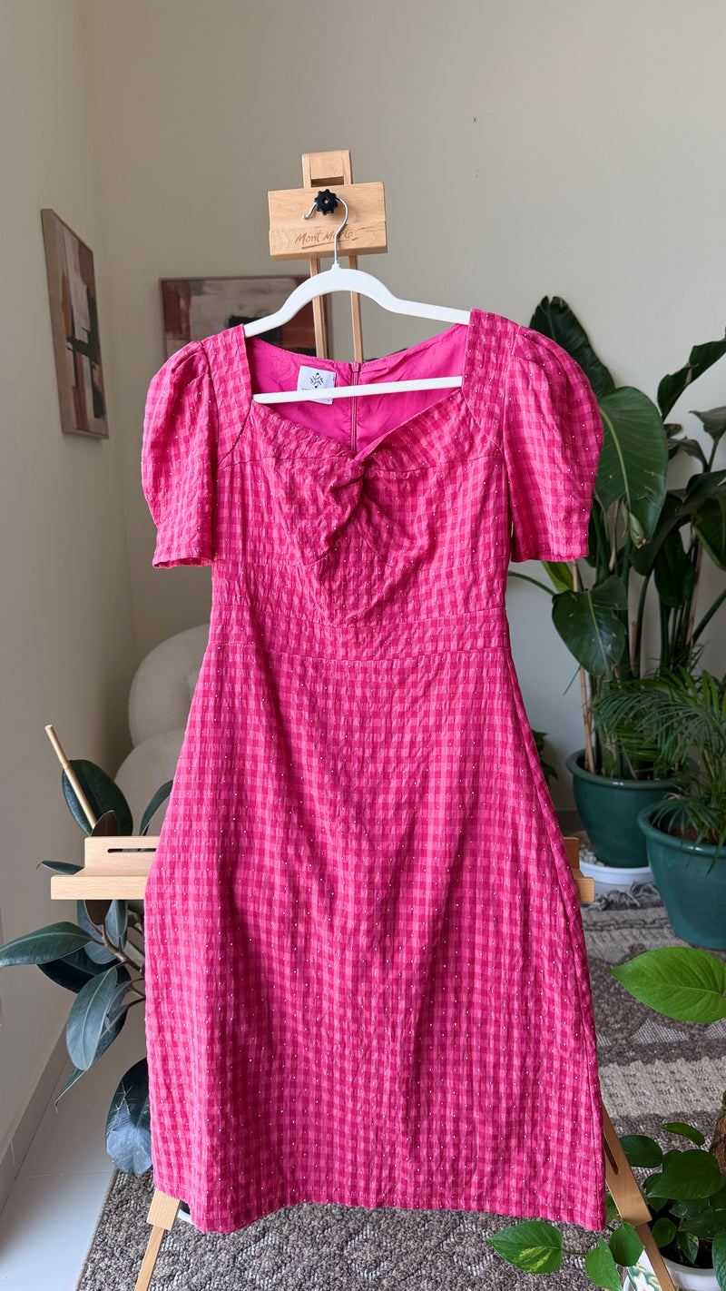 EXPLICIT Bedazzled Hot Pink Dress — Women
