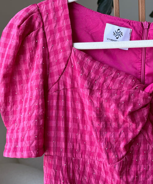 Vintage Dress Pink — Women – The Revival Line, EXPLICIT streetwear UAE (2/2)