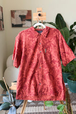 EXPLICIT Columbia Buttoned Orange Printed Shirt — Men thumbnail 1