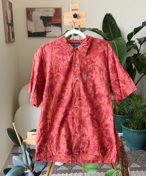 Vintage Buttoned Shirt Red Columbia Premium — Men – The Revival Line, EXPLICIT streetwear UAE (1/2)