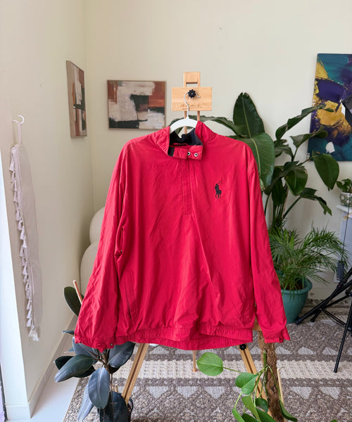 Vintage Jacket Ralph Lauren Luxury Red — Men – The Revival Line, EXPLICIT streetwear UAE (1/2)