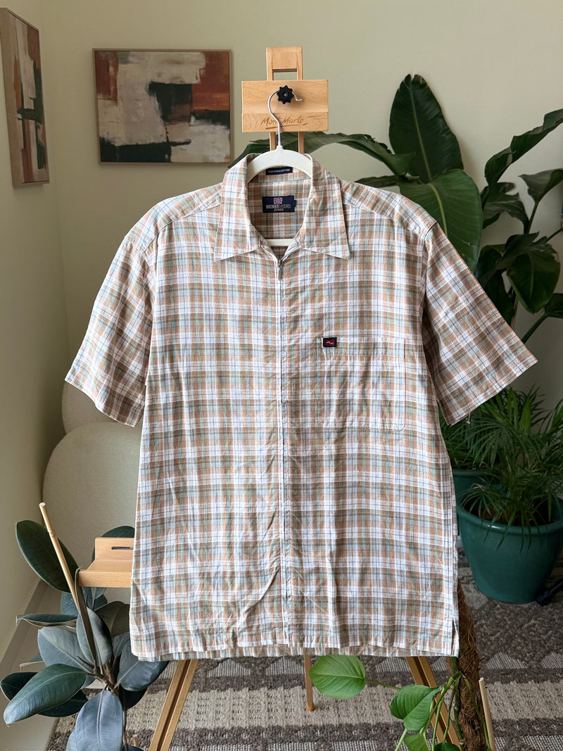 EXPLICIT Vintage Checkered Shirt — Men