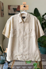 EXPLICIT Vintage Beige Boxy Shirt — Men thumbnail 1