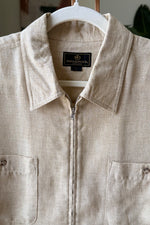 EXPLICIT Vintage Beige Boxy Shirt — Men thumbnail 2