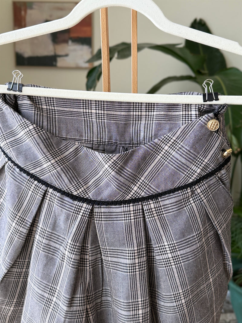 EXPLICIT Vintage Pleated Mini Skirt — Women 2