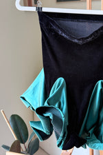 EXPLICIT Velvet Skirt with Twirled Hem — Women thumbnail 2