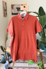 EXPLICIT Tommy Hilfiger Orange Polo Shirt — Men thumbnail 1
