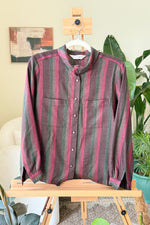 EXPLICIT Pierre Balmain Buttoned Striped Shirt — Women thumbnail 1