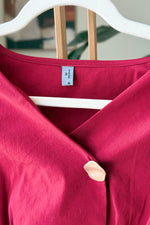 EXPLICIT Red Peplum Top — Women thumbnail 2