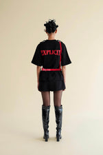 EXPLICIT Undo T-shirt With Detachable Leather Harness thumbnail 5