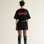 EXPLICIT Undo T-shirt With Detachable Leather Harness thumbnail 3